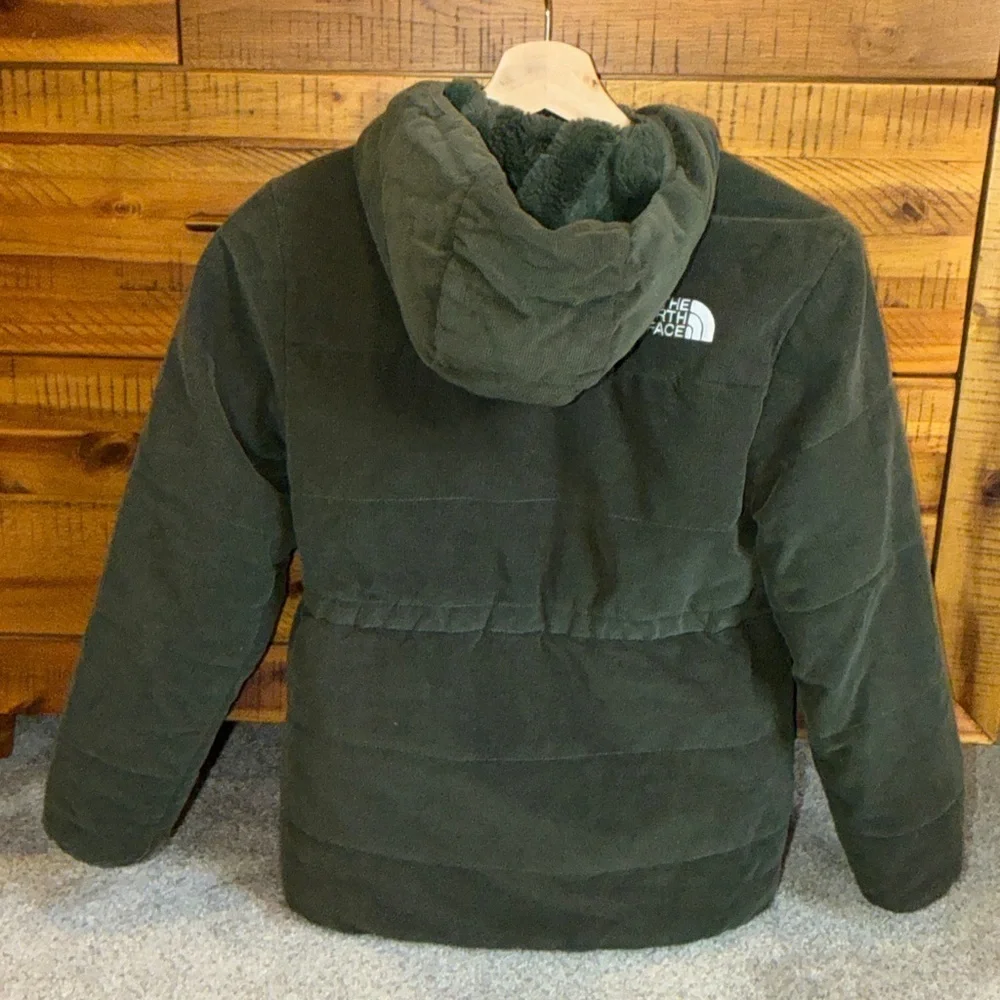 The North Face Girls Mossbud Reversible Water Repellent Hoodie Parka